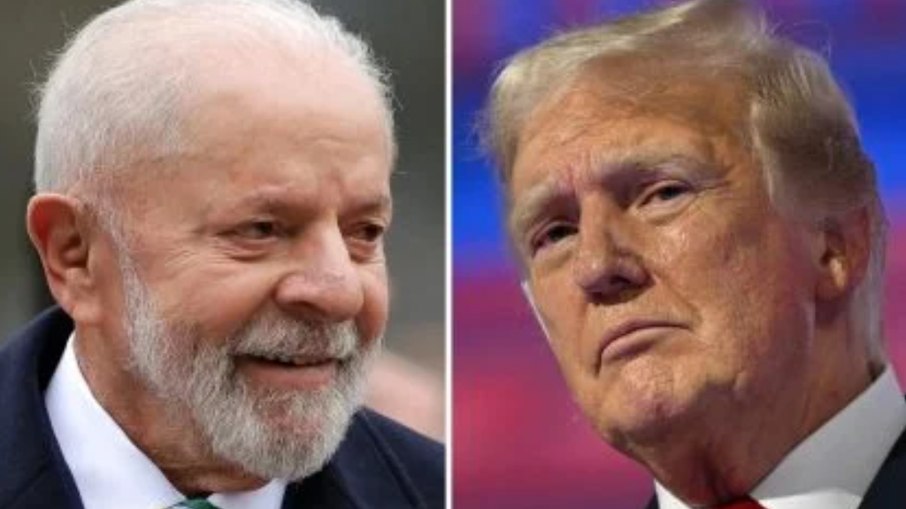 Lula (E) e Donald Trump (D) Lula (E) e Donald Trump (D)
