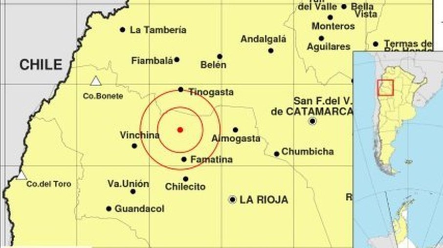 Terremoto Argentina
