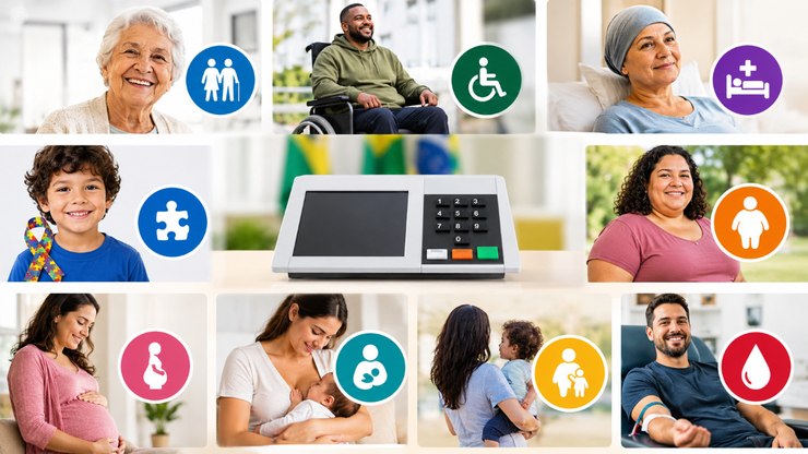 Veja quem tem prioridade nas seções eleitorais no segundo turno