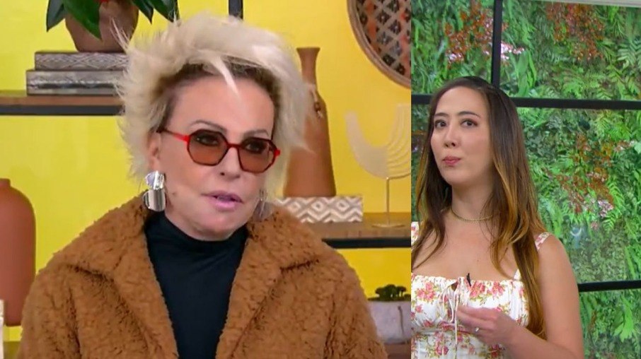 Ju Massaoka e Ana Maria Braga no 'Mais Você'