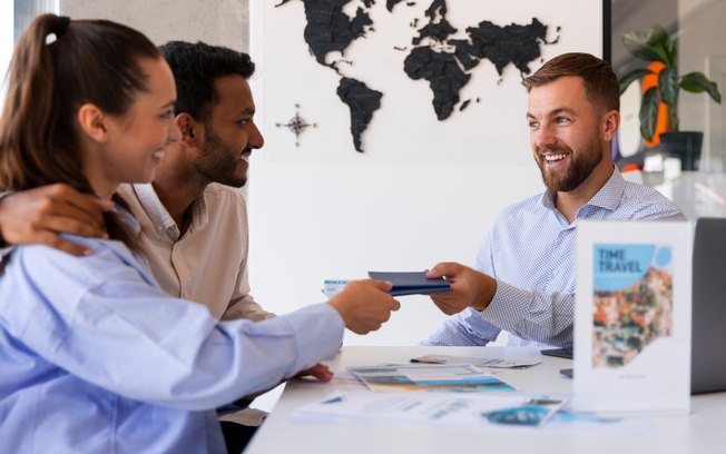 Seguro representa menos de 3% do custo total da viagem Seguro representa menos de 3% do custo total da viagem