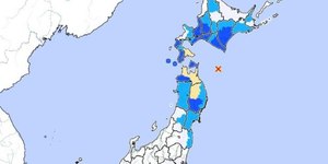 Terremoto no Japão deixa 30 desaparecidos em shopping