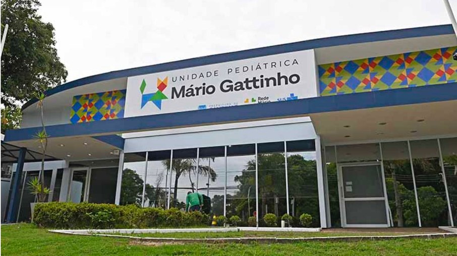 O Mário Gattinho está instalado no prédio onde funcionou o Hospital Metropolitano, na Avenida das Amoreiras