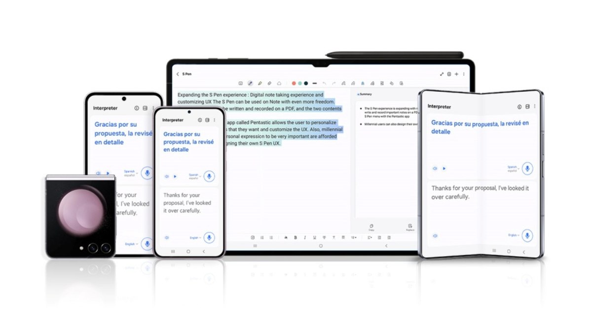 Samsung disponibiliza Galaxy AI para mais smartphones e tablets