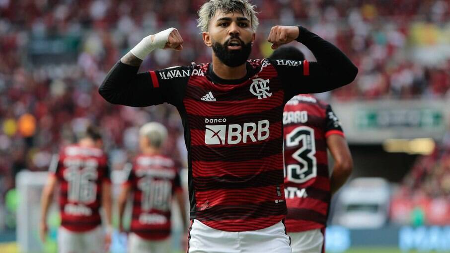 Gabi é esperança de gol do Flamengo contra a Católica nesta quinta