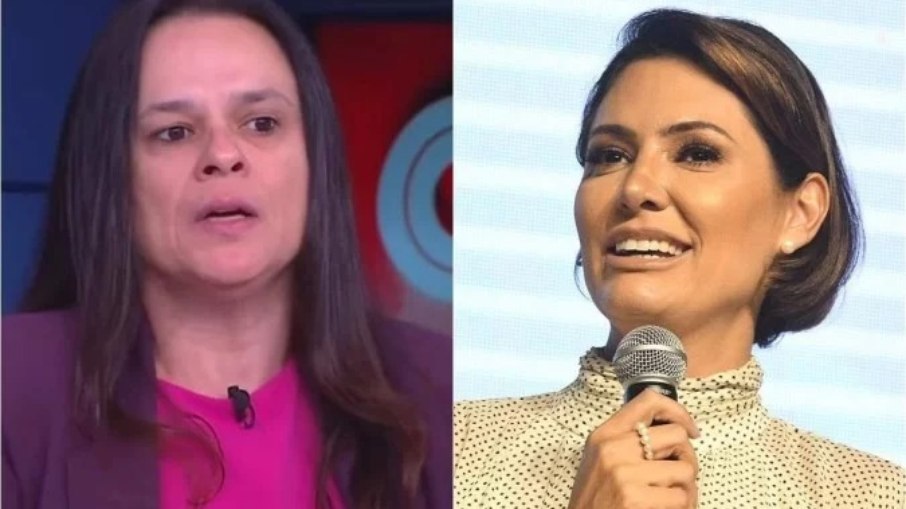 Durante transmissão da CNN, a ex-deputada argumentava sobre o caso das joias sauditas e apontou a hipótese do príncipe ter se apaixonado pela ex-primeira-dama