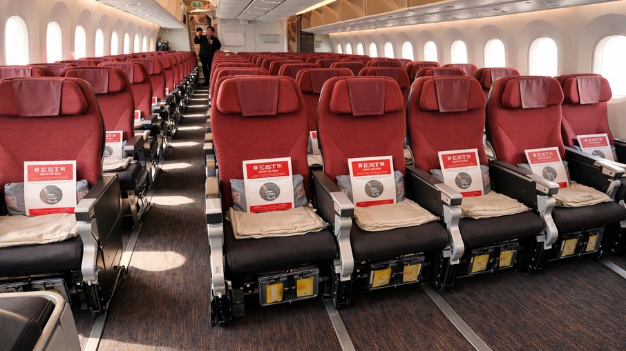 Veja qual foi a companhia aérea que ganhou o prêmio de melhor assento em classe econômica do mundo Veja qual foi a companhia aérea que ganhou o prêmio de melhor assento em classe econômica do mundo