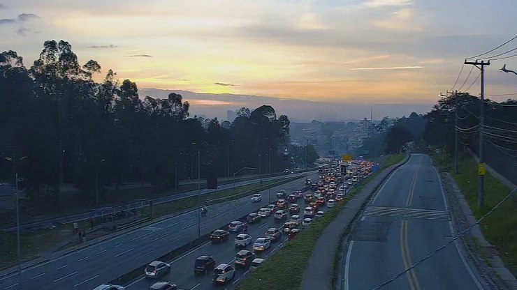 Trânsito em São Paulo: zona sul tem mais de 50 km de lentidão