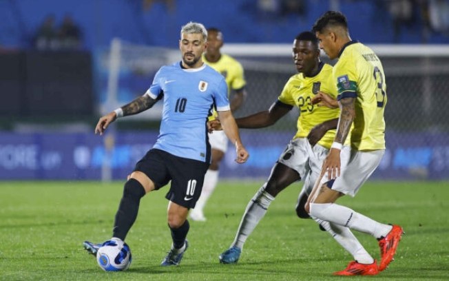 Uruguai 0 x 0 Equador, pela 10ª rodada das Eliminatórias da América do Sul