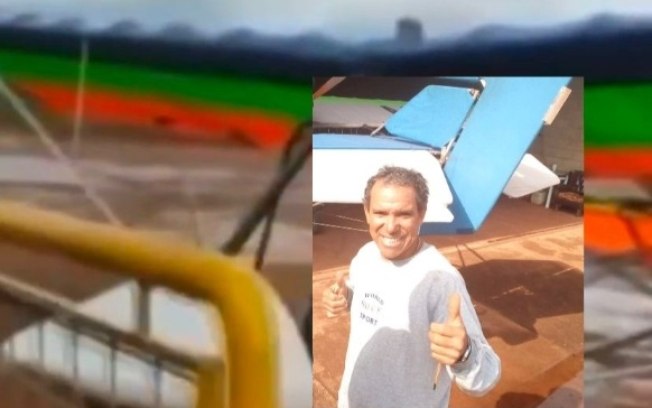 VÍDEO: Piloto de Jaboticabal grava vídeo para esposa antes de avião ultraleve em Araraquara VÍDEO: Piloto de Jaboticabal grava vídeo para esposa antes de avião ultraleve em Araraquara