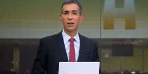 César Tralli interrompe Encontro para plantão sobre Bolsonaro