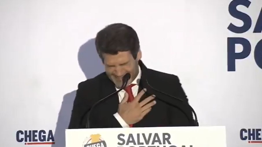 André Ventura passou mal André Ventura passou mal