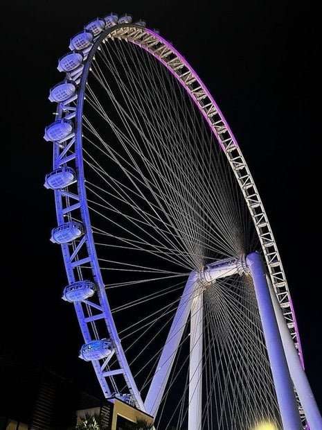 roda gigante de Dubai