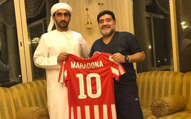 Maradona vai comandar o Al-Fujairah SC