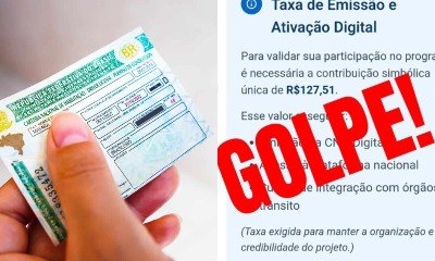 Detran alerta para golpe da CNH Social no Rio Grande do Sul