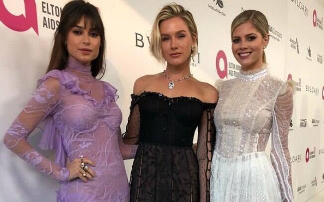 Thaila Ayala, Fiorella Mattheis e Lala Rudge na festa pós Oscar 2018