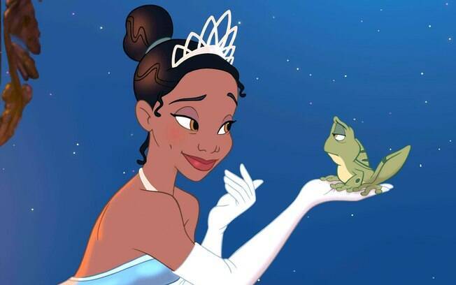 Tiana foi a primeira princesa negra a protagonizar um filme da disney, a animação 