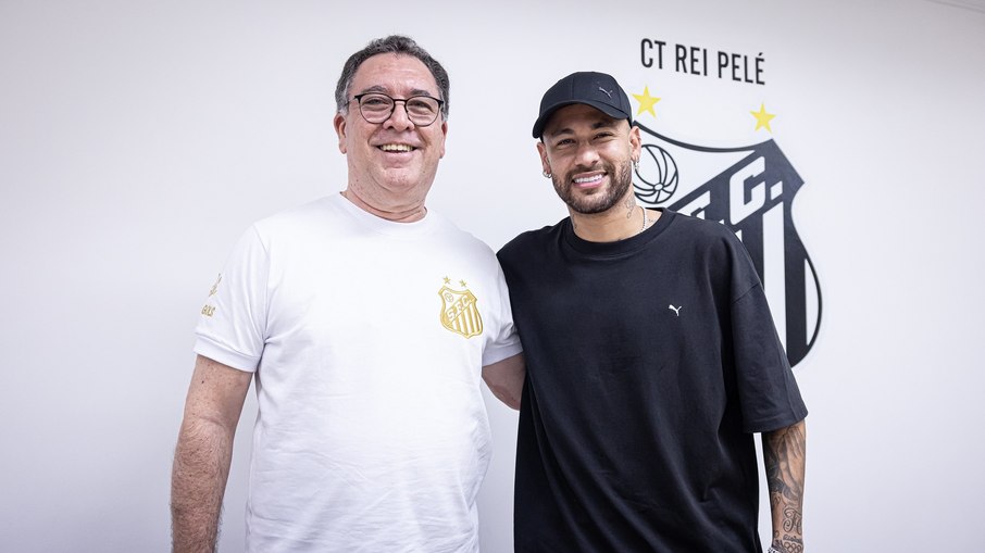 Marcelo Teixeira e Neymar Marcelo Teixeira e Neymar
