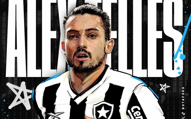 Alex Telles é o novo lateral-esquerdo do Botafogo 