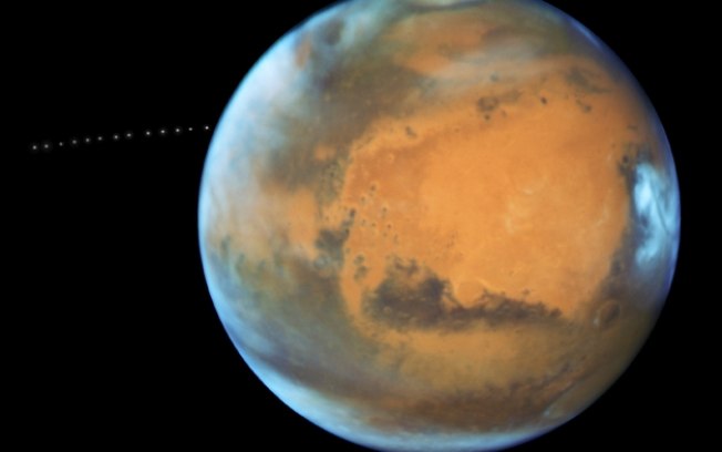 Destaque da NASA: Fobos, lua de Marte, é a foto astronômica do dia