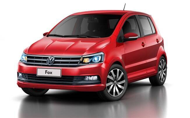 Projeção do Volkswagen Fox  mostra que o carro ficará alinhado com o novo design que estreia no novo Polo