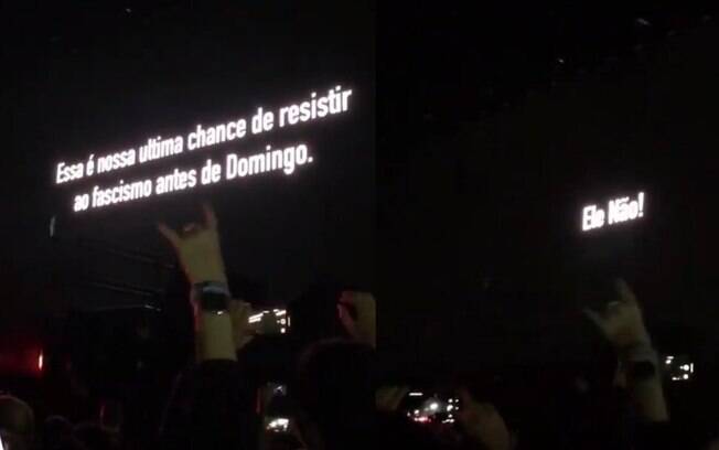 Roger Waters volta a protestar contra Jair Bolsonaro