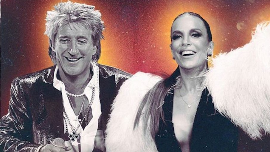 Rod Stewart e Ivete Sangalo vão dividir palco em São Paulo