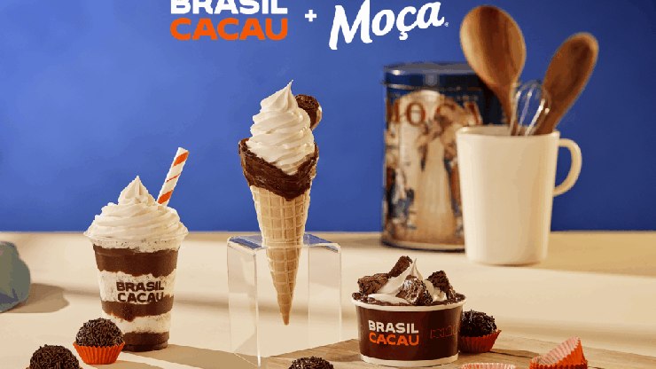 Brasil Cacau e Nestlé: collab com Moça® vira experiência