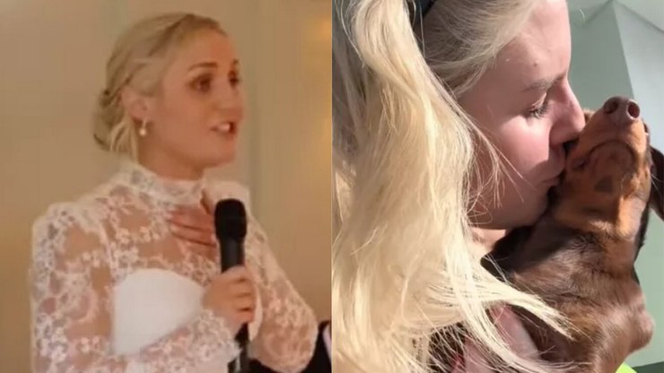 VÍDEO: Noiva homenageia cachorrinha em discurso de casamento