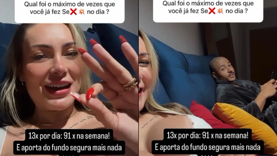 A criadora de conteúdo adulto revelou o número chocante ao responder a uma caixinha de perguntas