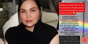 Estefanía Villarreal, ex-Rebelde, revela depressão: "Tentei"