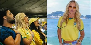 Virginia é xingada no Maracanã; Vini Jr. sai em defesa da ex