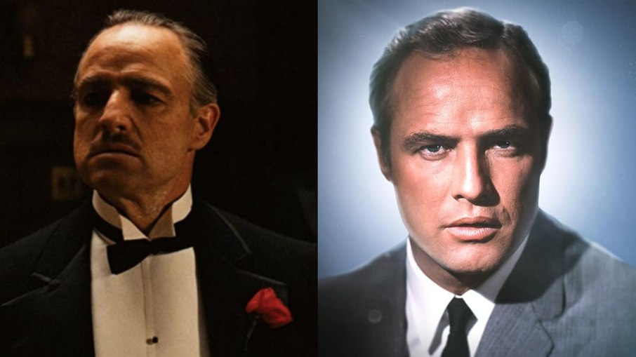 Vito Corleone, personagem de Marlon Brando em O Poderoso Chefão, é lembrado pela força mesmo em cenas pontuais.