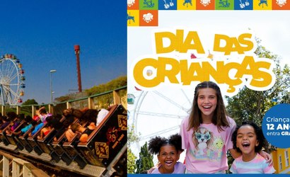 Hopi Hari: crianças de até 12 anos têm entrada gratuita no sábado do Dia das Crianças