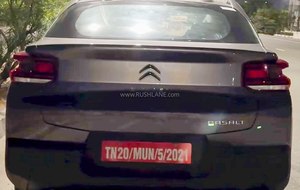 Novo SUV cupê Citroën Basalt aparece sem camuflagem na Índia