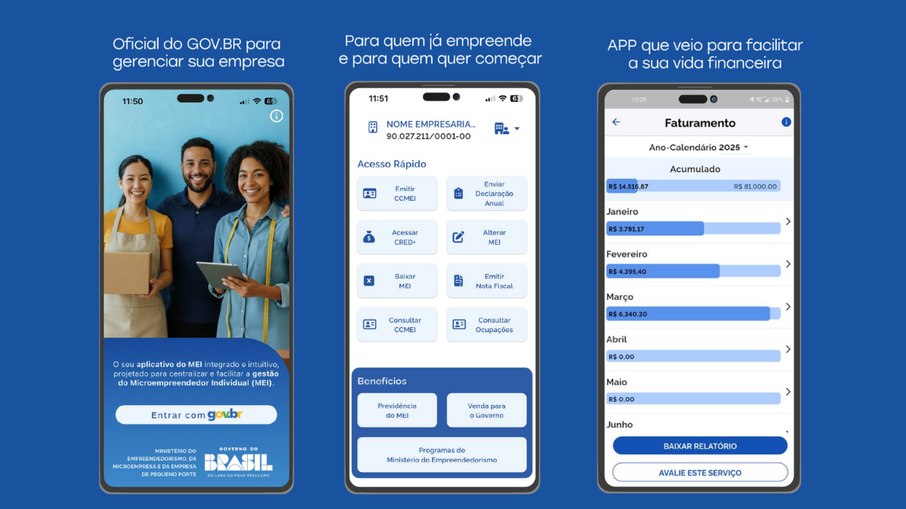 Aplicativo “Meu MEI Digital” reúne serviços, informações e assistente virtual para apoiar microempreendedores em todo o país