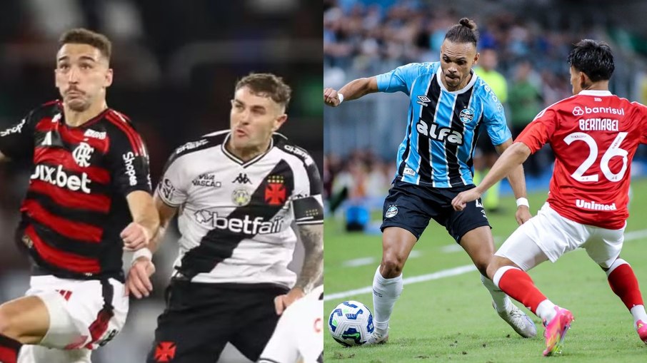 Grêmio e Vasco tentam reverter freguesia recente em clássicos Grêmio e Vasco tentam reverter freguesia recente em clássicos