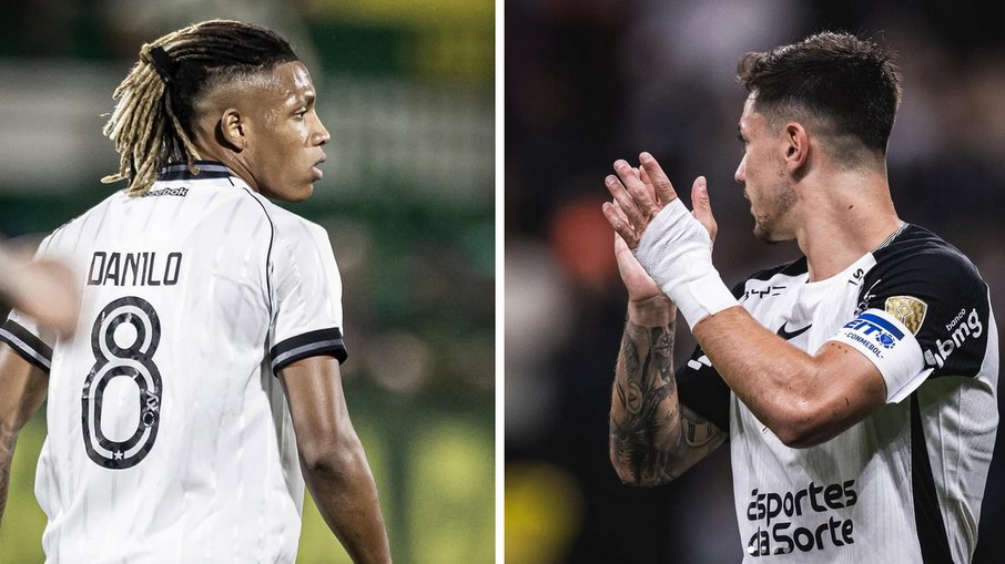 Danilo e Garro regem Botafogo e Corinthians
