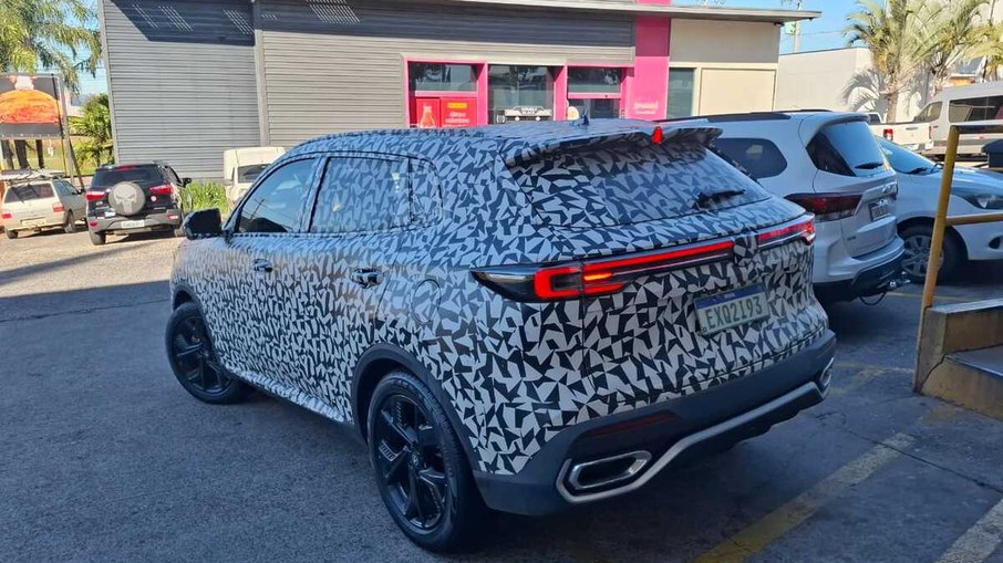 CAOA Changan CS55 visto de traseira