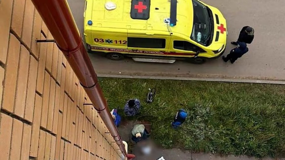 Paramédicos confirmaram a morte do bebê no local Paramédicos confirmaram a morte do bebê no local