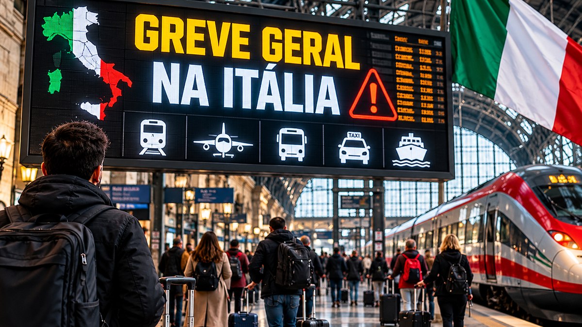 Greve geral na Itália em 30 de outubro pode afetar turismo Greve geral na Itália em 30 de outubro pode afetar turismo