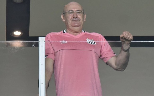 Andrés Rueda era o presidente do Santos até o fim de 2023