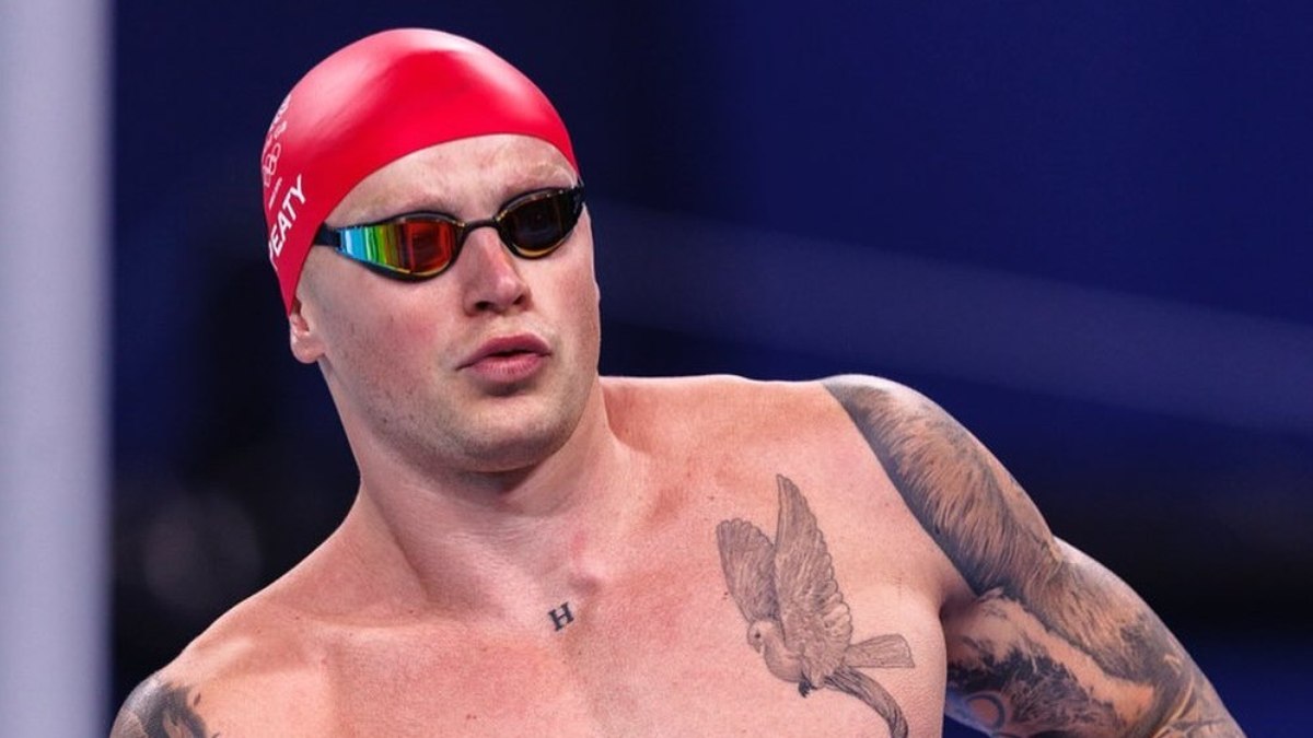 Nadados britânico Adam Peaty fez denúncia sobre comida na Vila Olímpica