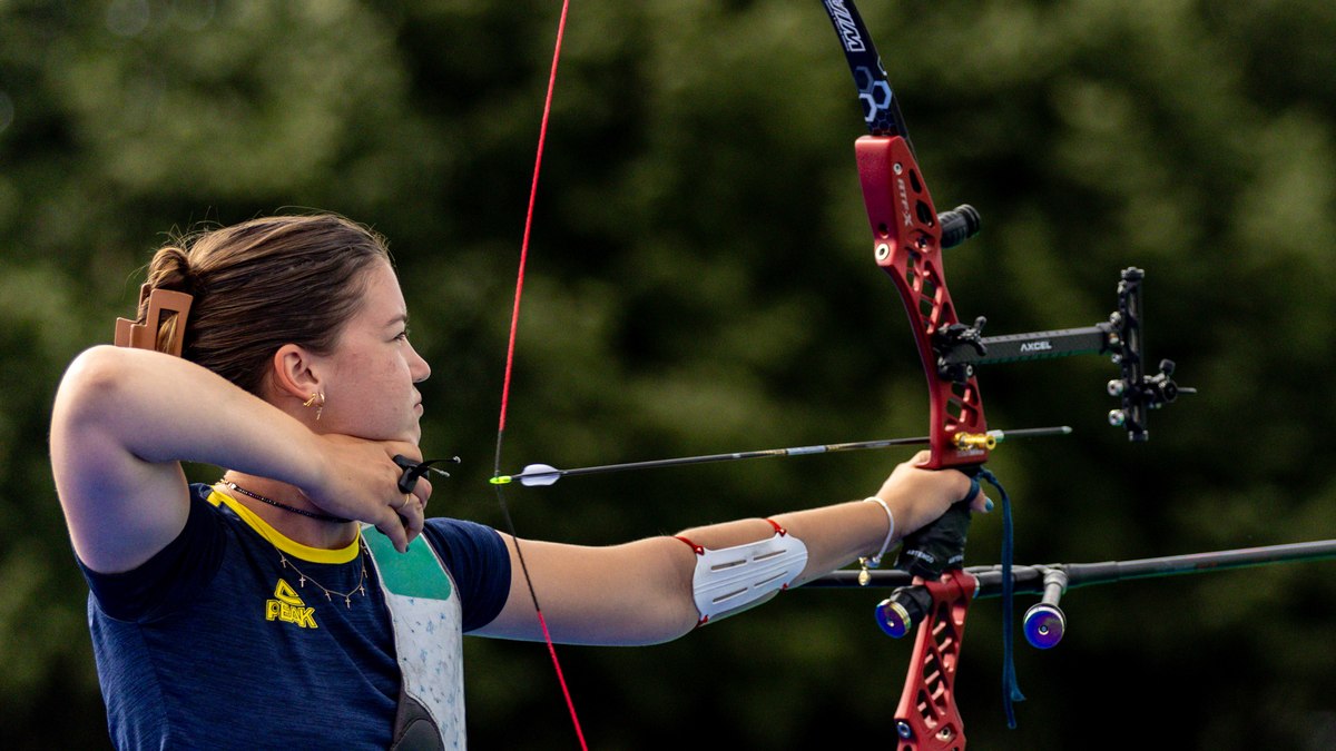 Ana Luiza está na 2ª fase do tiro com arco nas Olimpíadas de Paris 2024