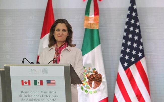 Na última semana, a ministra canadense Chrystia Freeland (foto) afirmou que surgiram avanços nas conversas sobre um novo Nafta, mas não o suficiente para carimbar o acordo