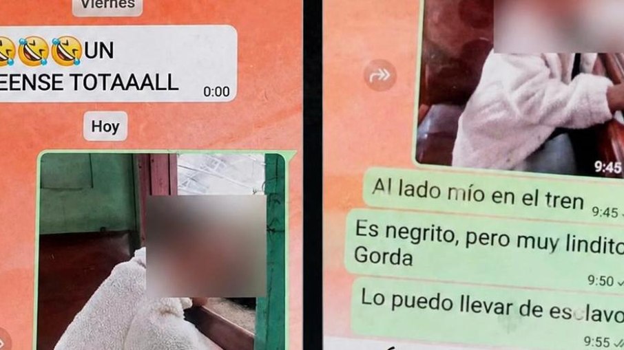 Mensagens do argentino