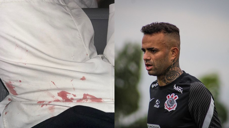 Luan foi atacado por torcedores do Corinthians