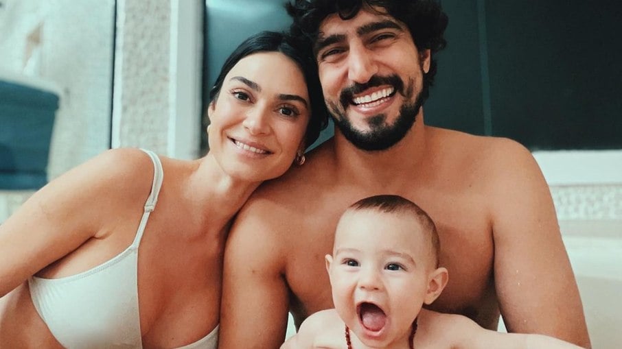 Renato Góes anuncia sexo e nome do segundo filho com Thaila Ayala