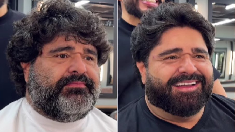 Fabiano seguiu o irmão mais novo e também adotou o novo visual. Fabiano seguiu o irmão mais novo e também adotou o novo visual.