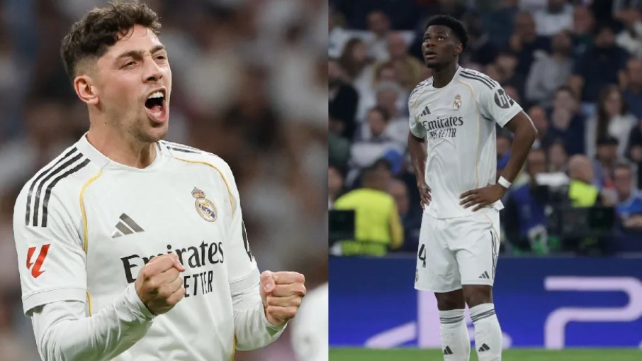 Valverde e Tchouaméni brigam em treino do Real Madrid
